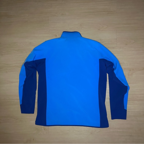 Patagonia Jacket Mens XL Blue Adze Polartec Softshell Windblock Bright B2 - Picture 7 of 16